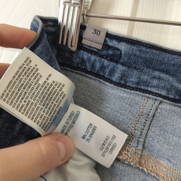 Citizens Of Humanity Chrissy Classic Medium Wash High Rise Skinny Jeans Blue 30 - Picture 10 of 16